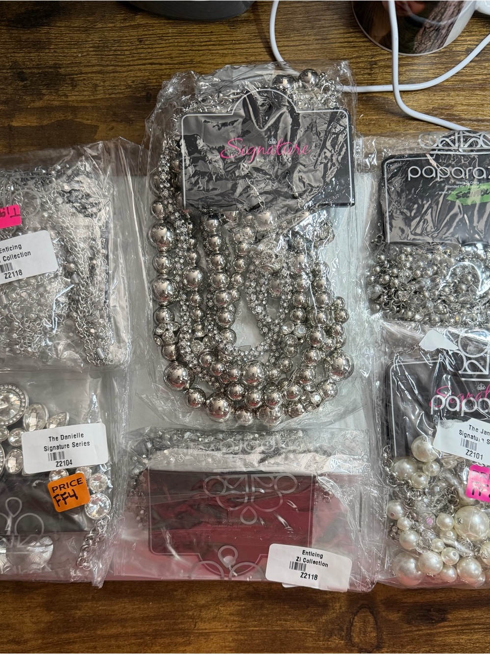 6pc RETIRED Paparazzi Zi Collection Signature Series Statement Necklaces